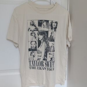 Taylor Swift The Eras Tour Beige Graphic Tee